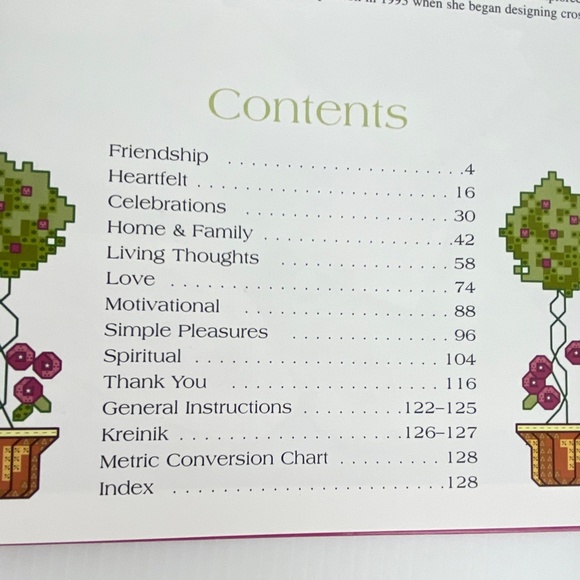 555 Little Sayings in Cross Stitch Book Craft Hardcover Patterns Instructions - Picture 7 of 13